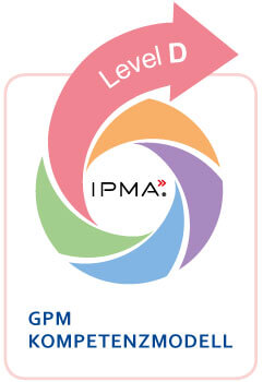 Logo GPM Kompetenzmodell Level D